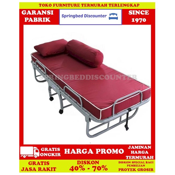 Ranjang Lipat Kasur Extrabed Lipat Folding Bed Foldingbed toyochi
