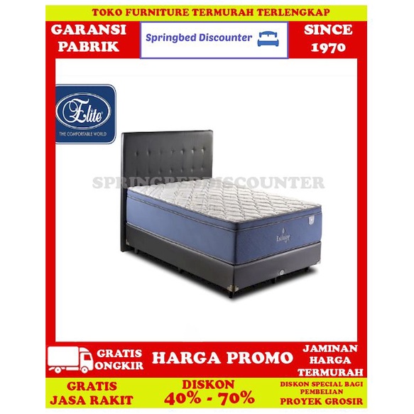 Springbed Spring Bed Tempat Tidur Elite Exclusive 100x200 Kasur Saja
