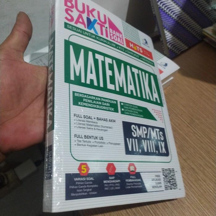 

BUKU KUMPULAN SAKTI BANK SOAL MATEMATIKA SMP / MTS KELAS VII VIII IX Best Seller