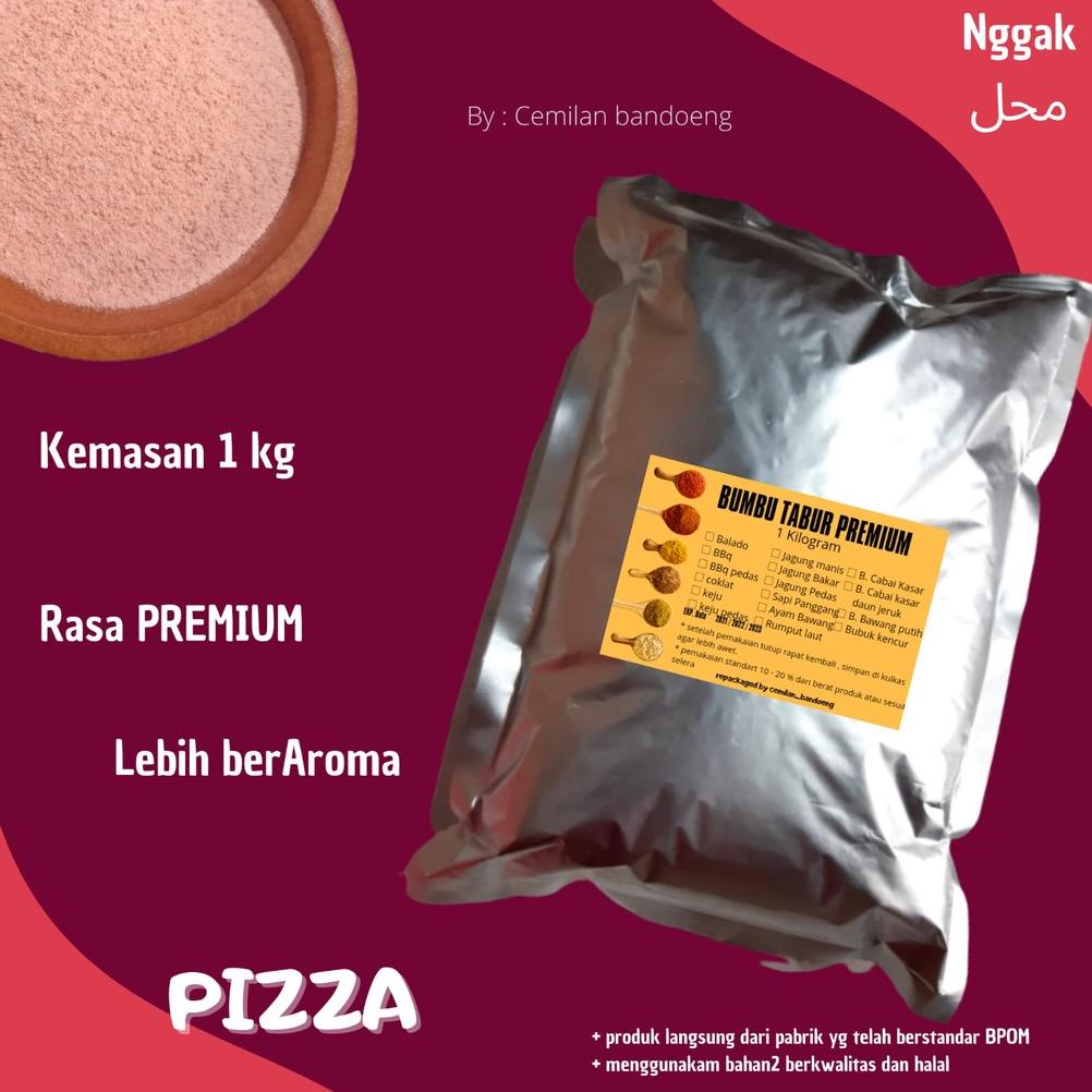 

Bumbu tabur premium rasa Pizza 1 kg Best Seller