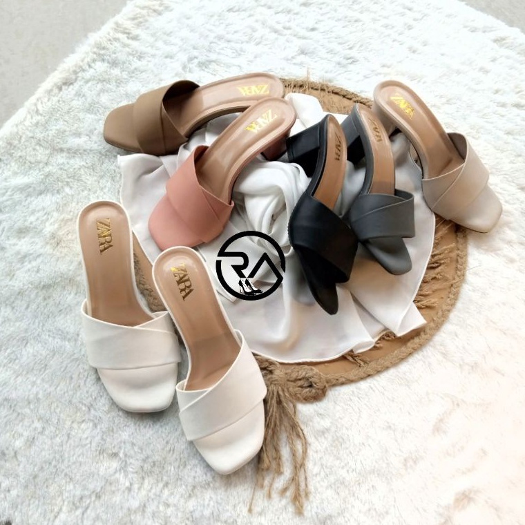 TERBARU sandal wanita terbaru high heels 5 cm SLM zara gs 04
