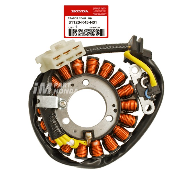 31120-K45-N01 Spool Spol Spul Stator Comp CBR 150 R CBU Fi Thailand &amp; K45A JKT