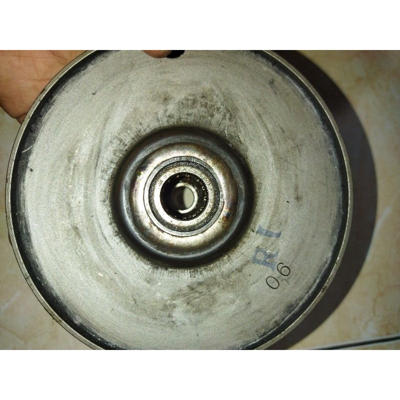 pully bekas yamaha mio sporty smile soul karbu fino karbu nouvo copotan motor masih cukup baik