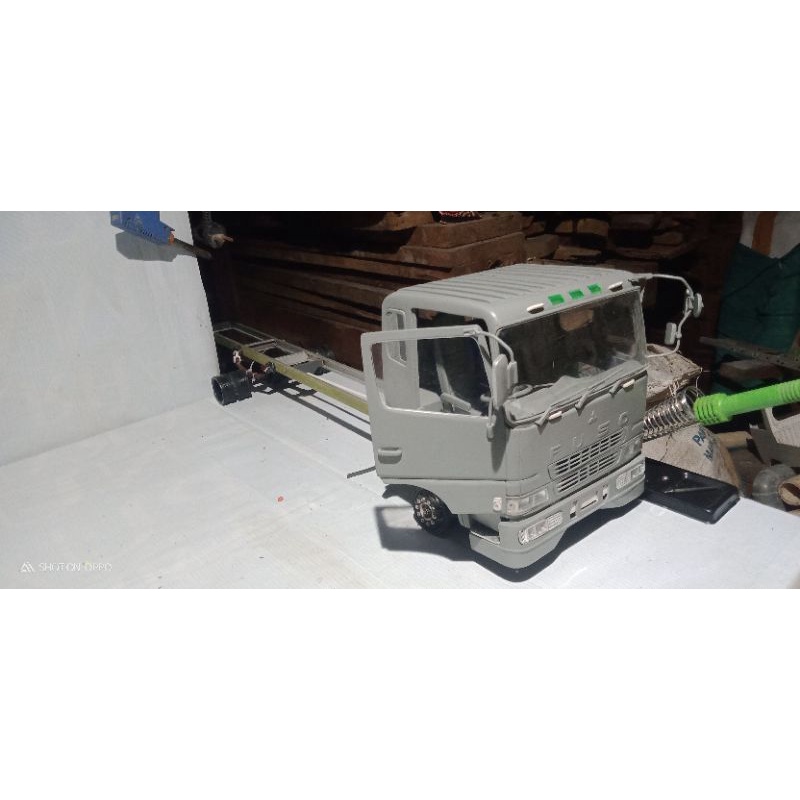 Kabin miniatur RC truk 1/14 pnp tamiya part