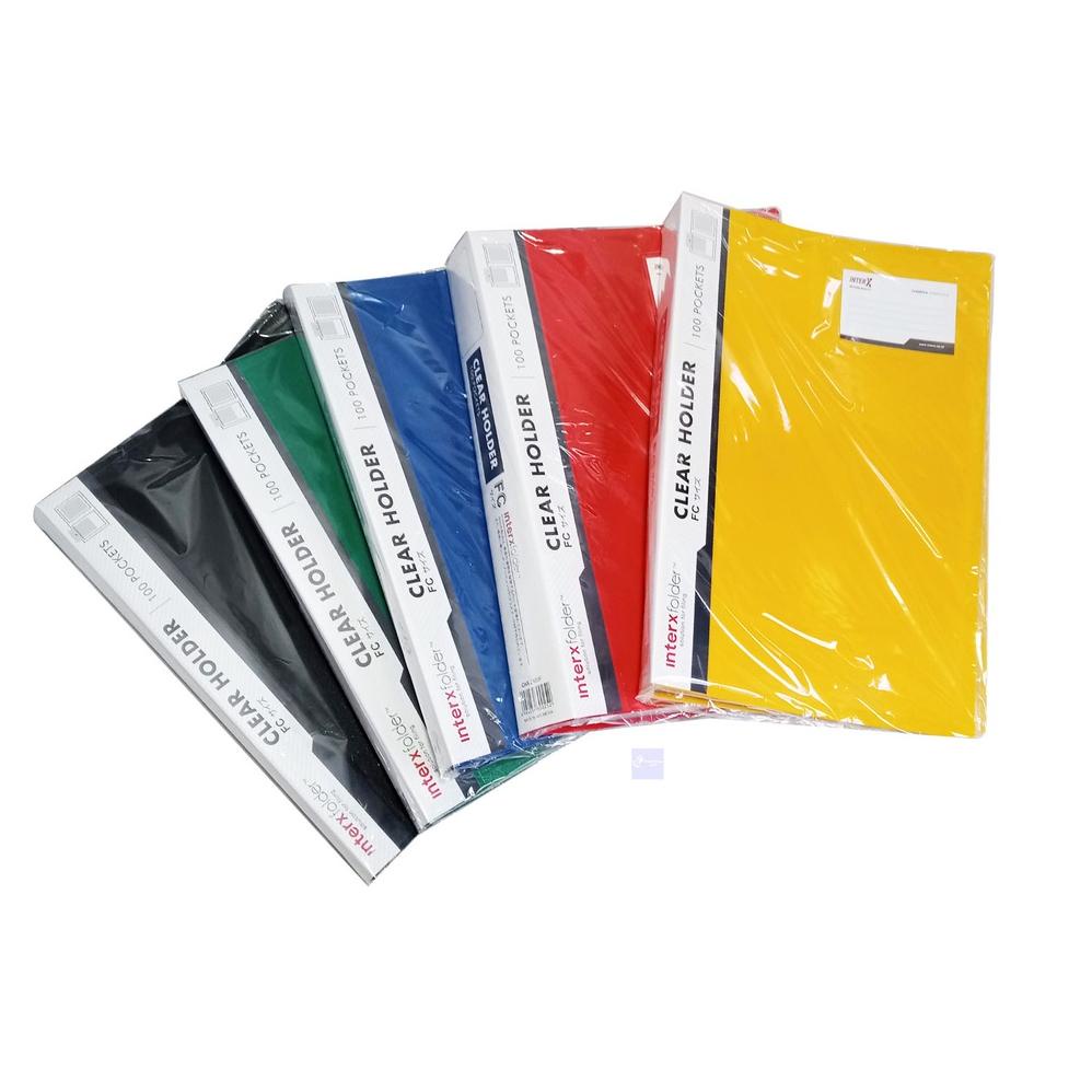 

Hot Sale - Inter X Clear Holder Folio Isi 100 Lembar + Cover Box Tebal !!