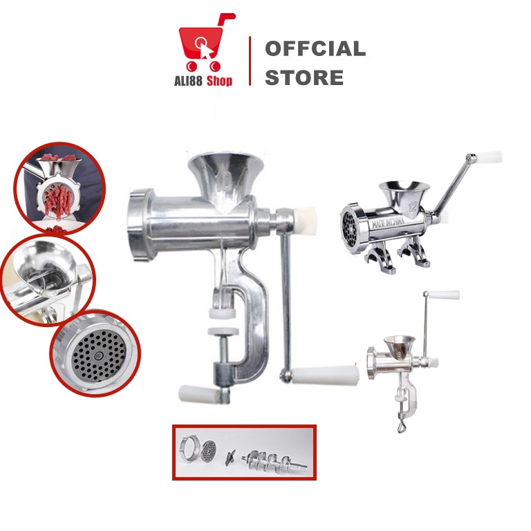 TERLARIS ALI88 Multifungsi Penggiling Gilingan Daging / Meat Mincer Manual