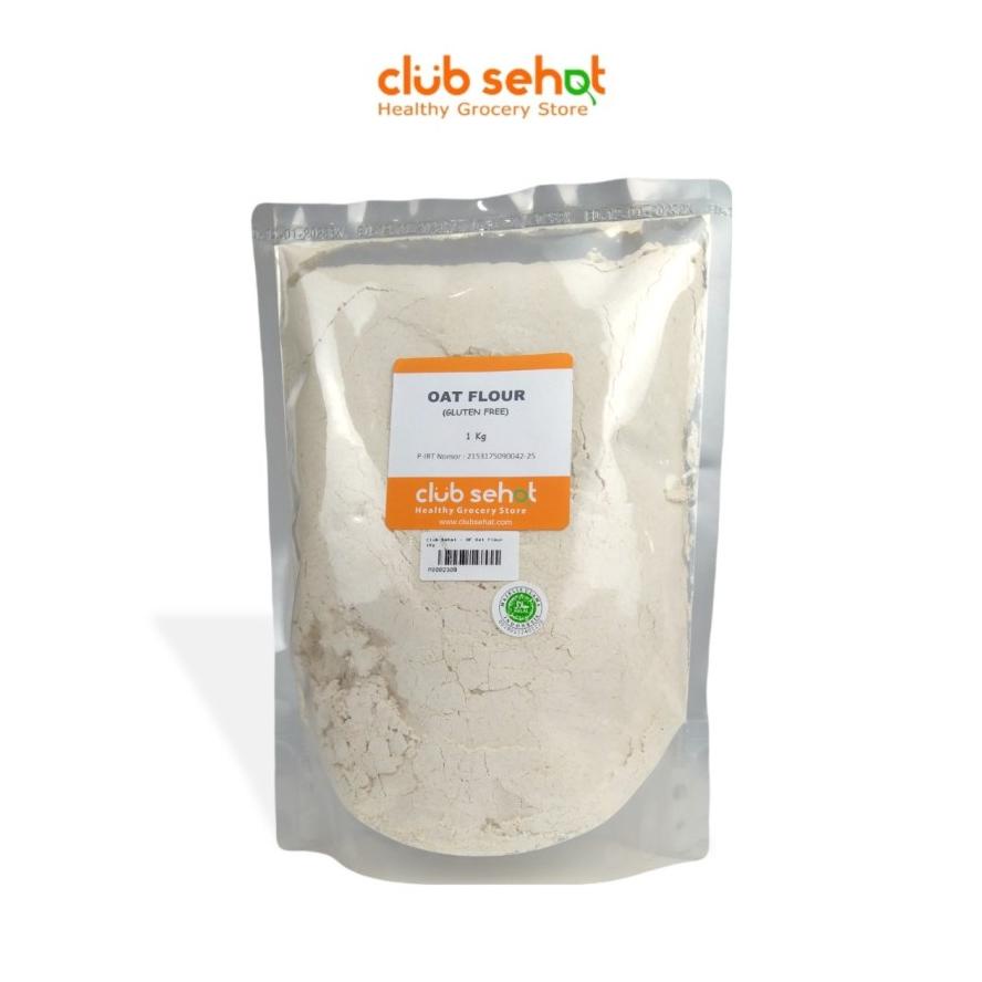 

(Bisa Cod) CLUB SEHAT - OAT FLOUR 1KG ,.