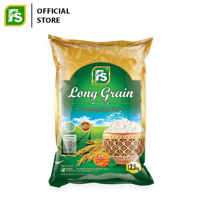 

Ready Stock.. Food Station - Beras Long Grain 2.5 Kg 82