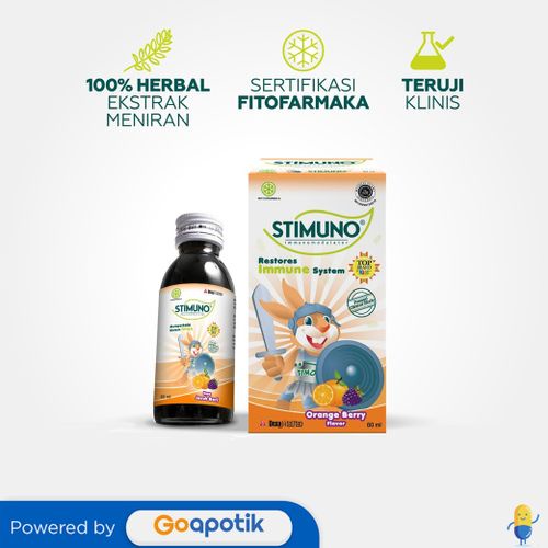 Stimuno Orange Berry 60 Ml Sirup