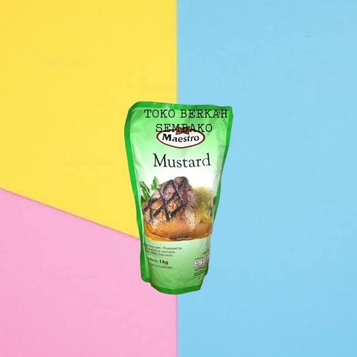 

Maestro Mustard 1 kg - refill pack saus sauce kuning Kualitas Terbaik