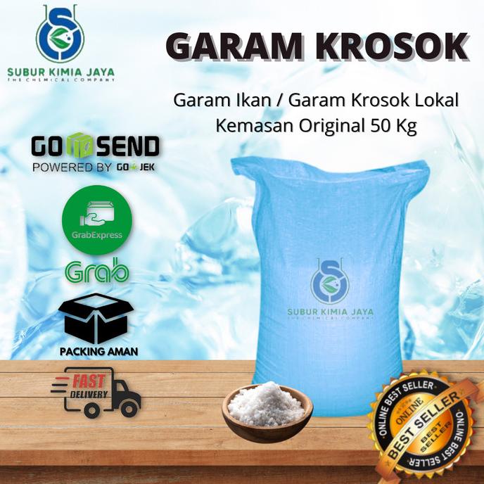 Garam Krosok / kasar / garam ikan Lokal 50 Kg