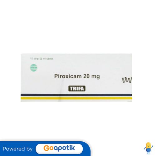 PIROXICAM TRIFA 20 MG BOX 100 TABLET