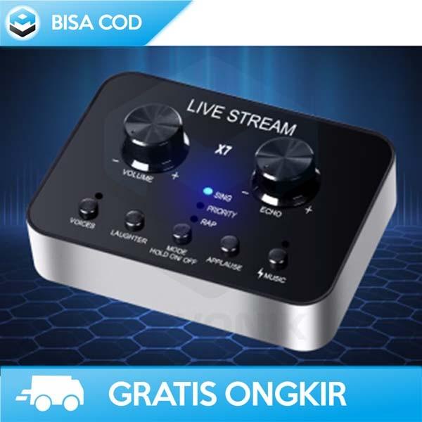 Mixer Audio Mini External Usb Soundcard Musik Live Broadcast Terbaik