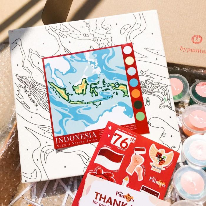 

Best Seller Paint By Numbers [Indonesia] | Bypainters | Painting Kit | 20X20 Cm