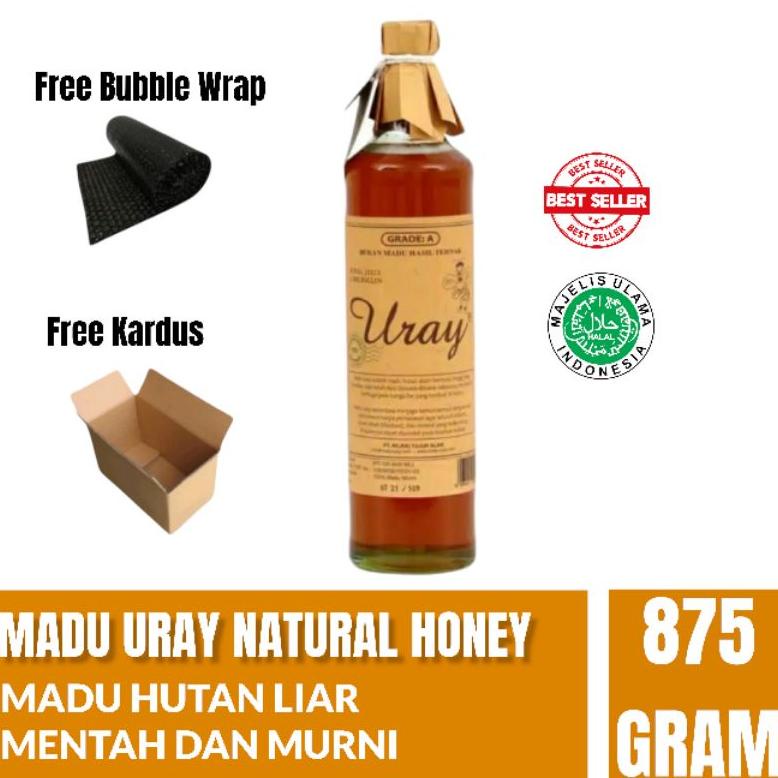 

MADU URAY 875gr - NATURAL RAW HONEY - MADU HUTAN MENTAH BALIKPAPAN - ORGANIC Best Seller