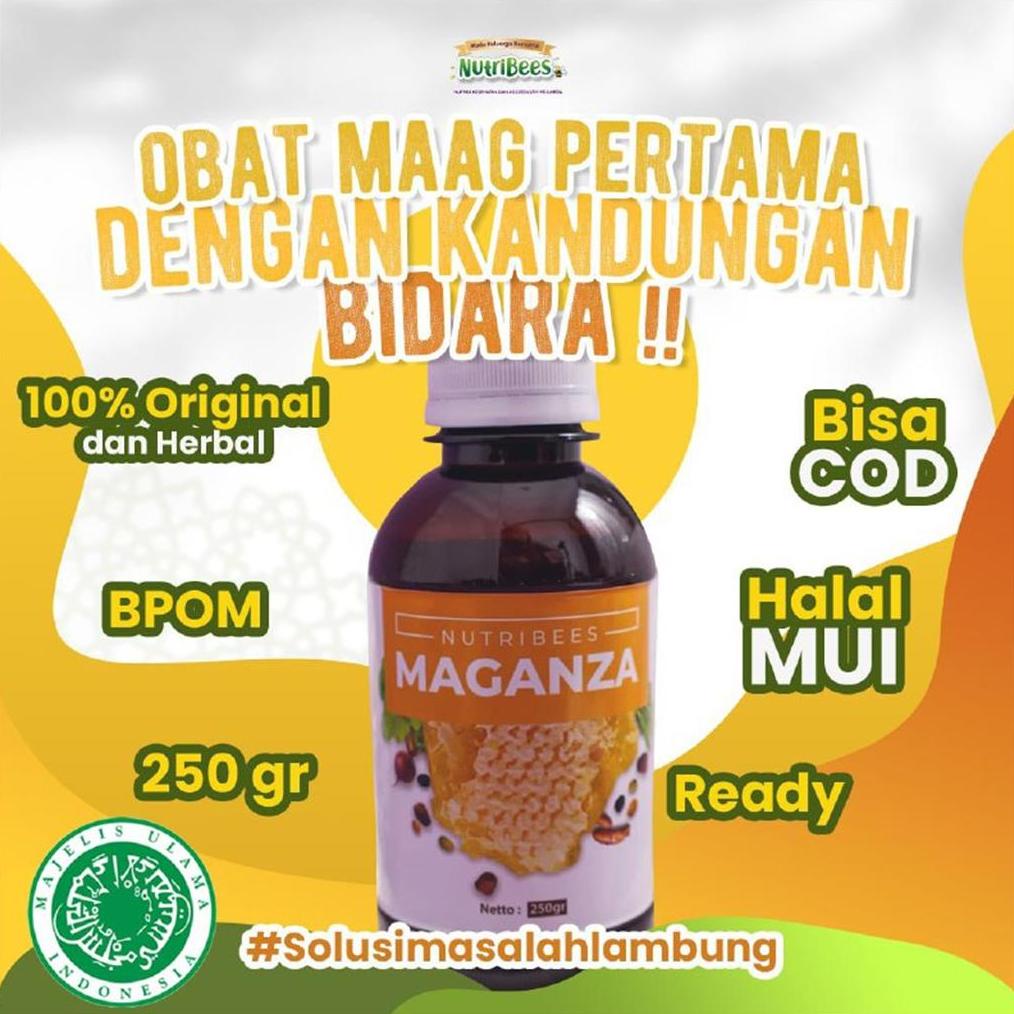 

Nutribees - Madu Maganza Untuk Kesehatan Lambung Obat Maag 250g Best Seller