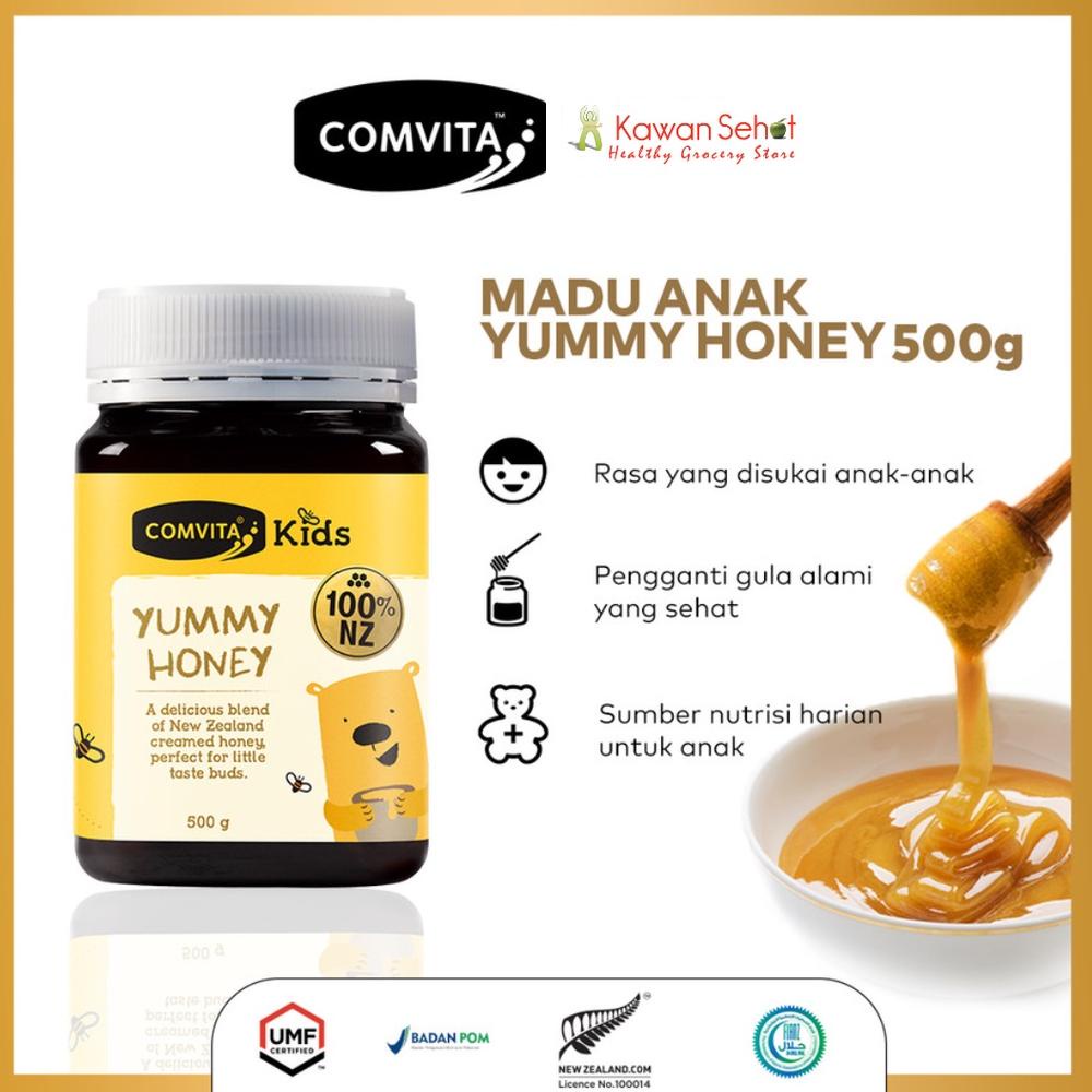 

Comvita Kids Yummy Honey 500g | Madu Anak Murni Alami Asli New Zealand Best Seller