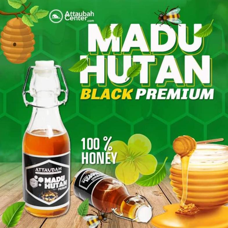 

Attaubah Madu Hutan Black Premium 300gr Best Seller