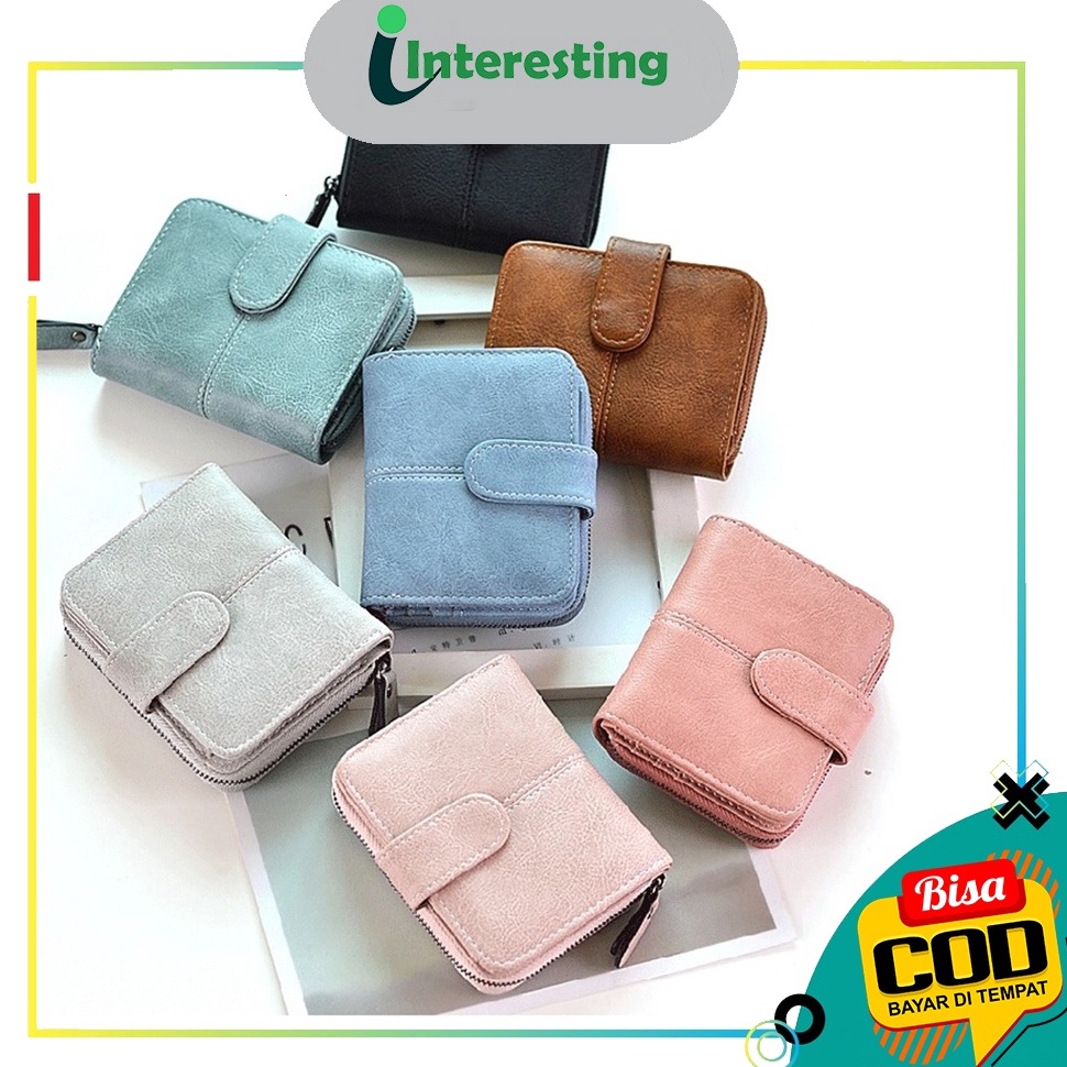 TERPERCAYA Dompet Mini Wanita Lucu Korea - Dompet Import Koin / Holder