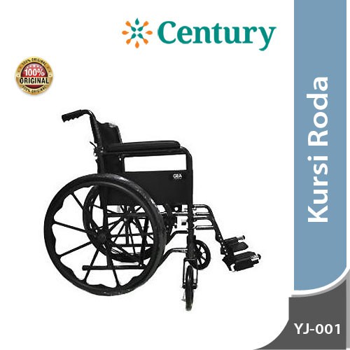 GEA Kursi Roda YJ-001 Velg Racing Steel Wheelchair / Alat bantu berjalan / Lansia