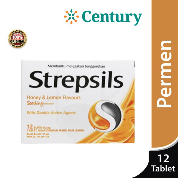 

Strepsil Honey Lemon Carton Pack 2x6 / Permen / Kembang Gula / Pelega Tenggorokan