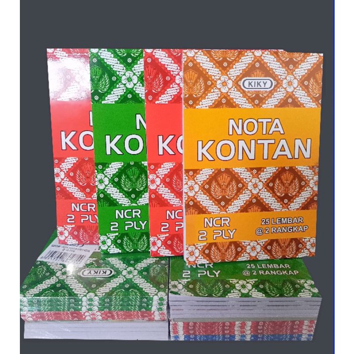 

nota kontan 2ply kecil (1pcs)merek kiky