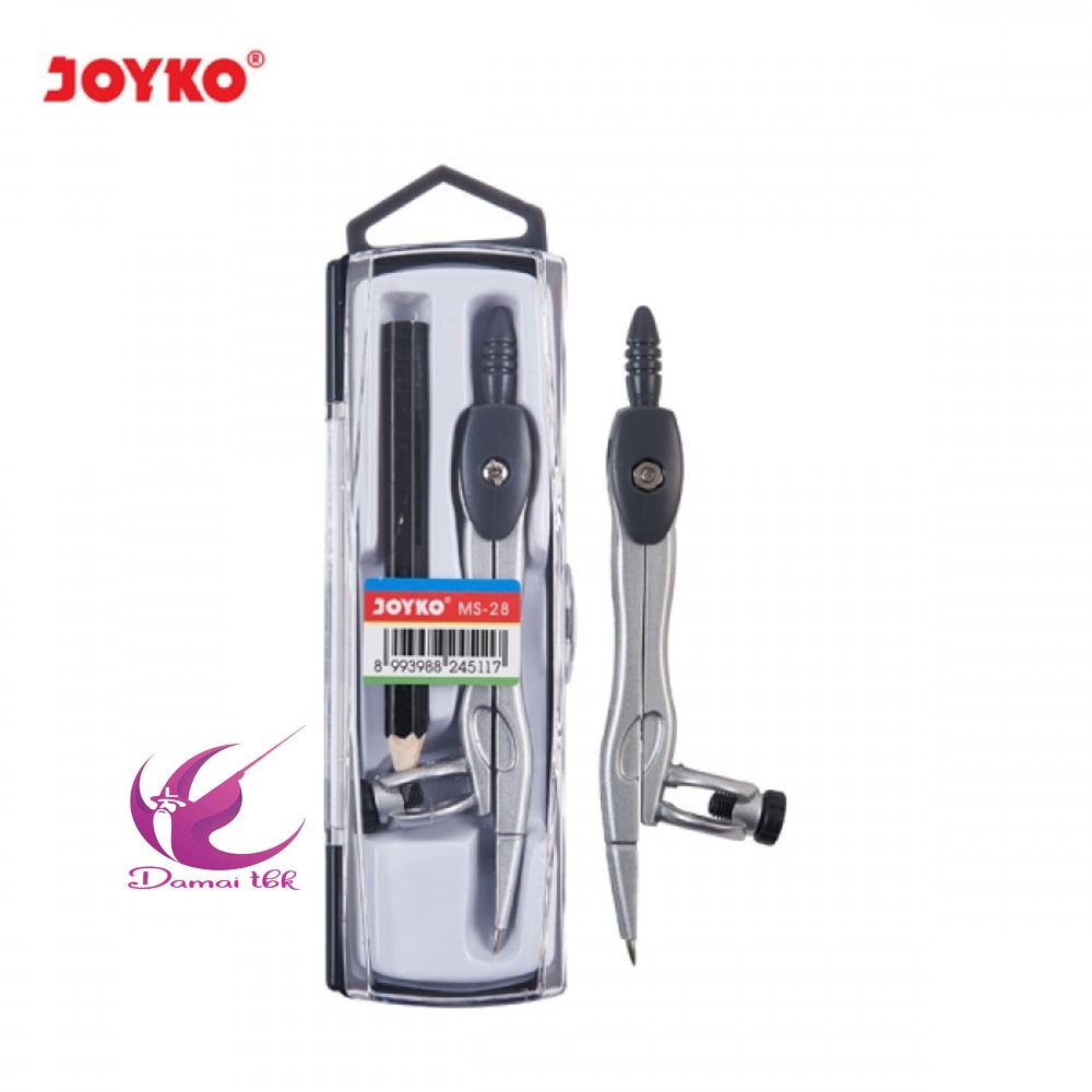 

Jangka / Compass / Math Set Dengan Pensil Kayu Joyko MS-28 SATUAN