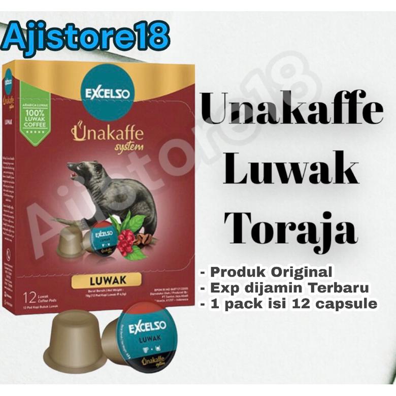 

UNAKAFFE EXCELSO LUWAK TORAJA Best Seller