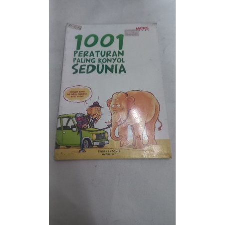 

Promo jualmurah Buku 101 Peraturan paling konyol Sedunia