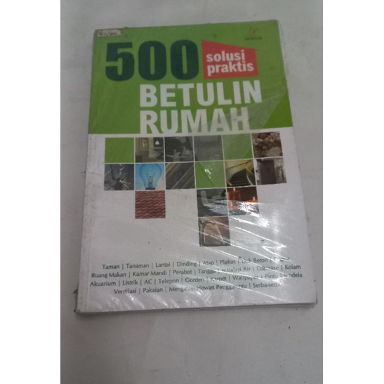 

Promo Jualmurah Buku 500 Solusi Praktis Betulin Rumah