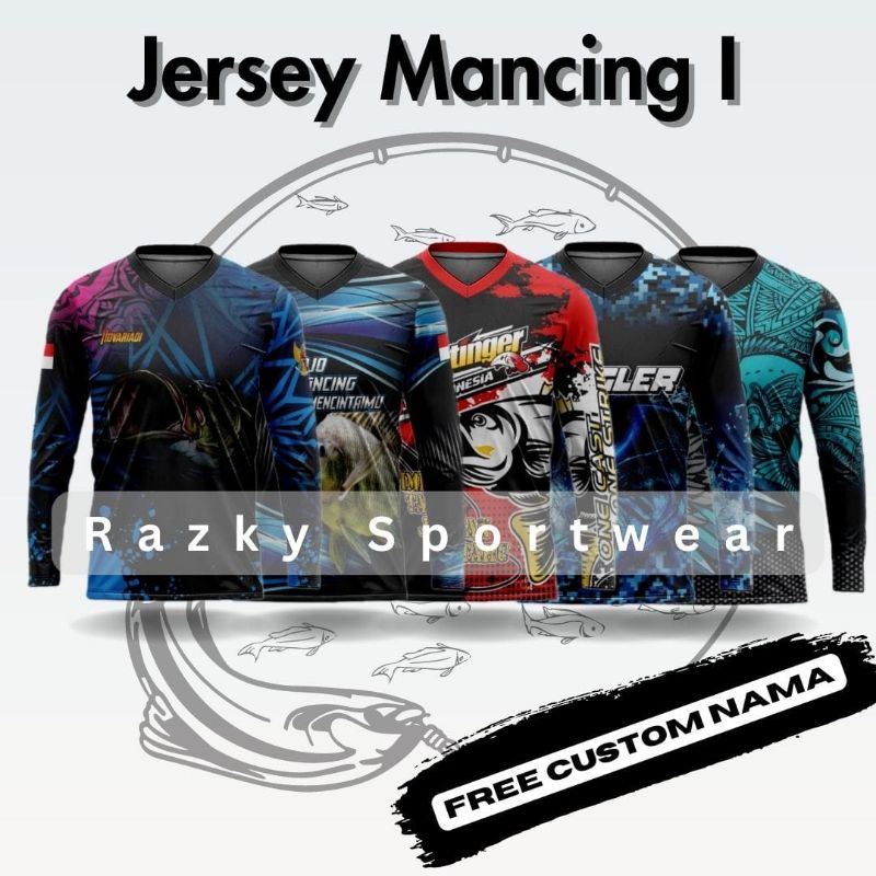 JERSEY MANCING FREE CUSTOM NAMA & LOGO