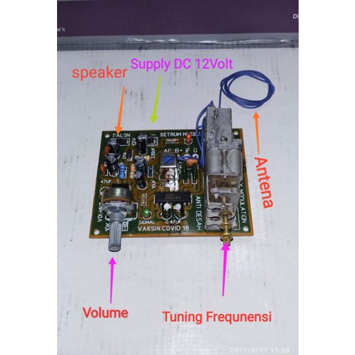 Model terkini kit radio tuner FM amplifier 54