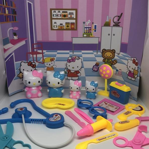 Mainan Dokter-Dokteran Hello Kitty Medical Set/Hello Kitty Doctor Set