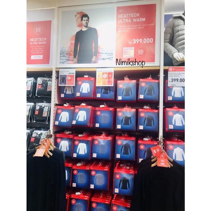 Longjohn (Original) Uniqlo Heattech Ultra Warm .. Baju Longjhon Uniqlo Long Jon