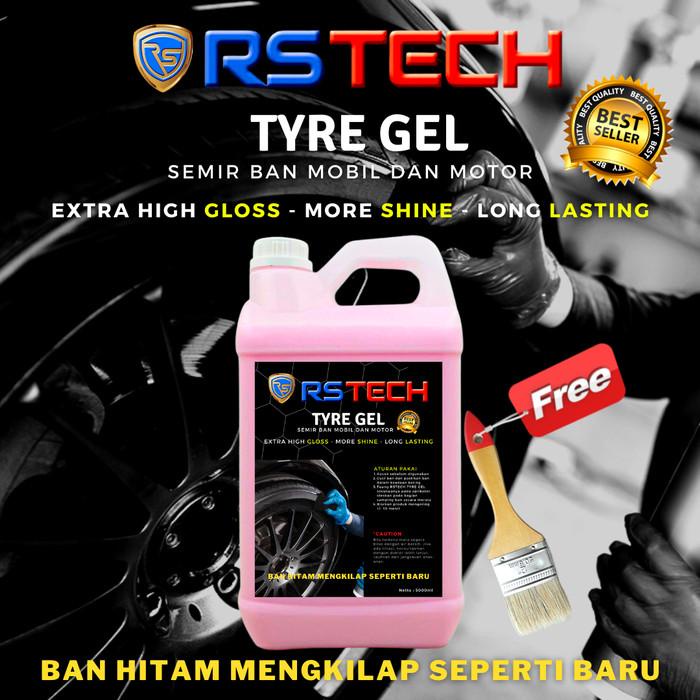 Best Seller Semir Penghitam Pengkilap Ban Mobil Motor 5 Liter Tire Polish No Kit