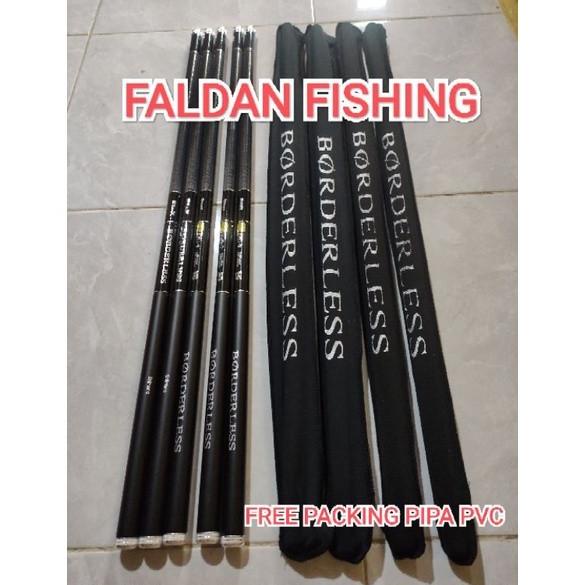 NEW  Shimano Borderless GLA Plus Made In Indonesia, Joran Tegek Ruas Pendek