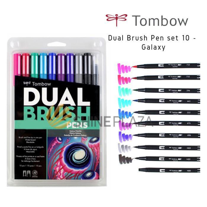 

Best Seller Tombow Dual Brush Pen Set 10 - Galaxy Palette