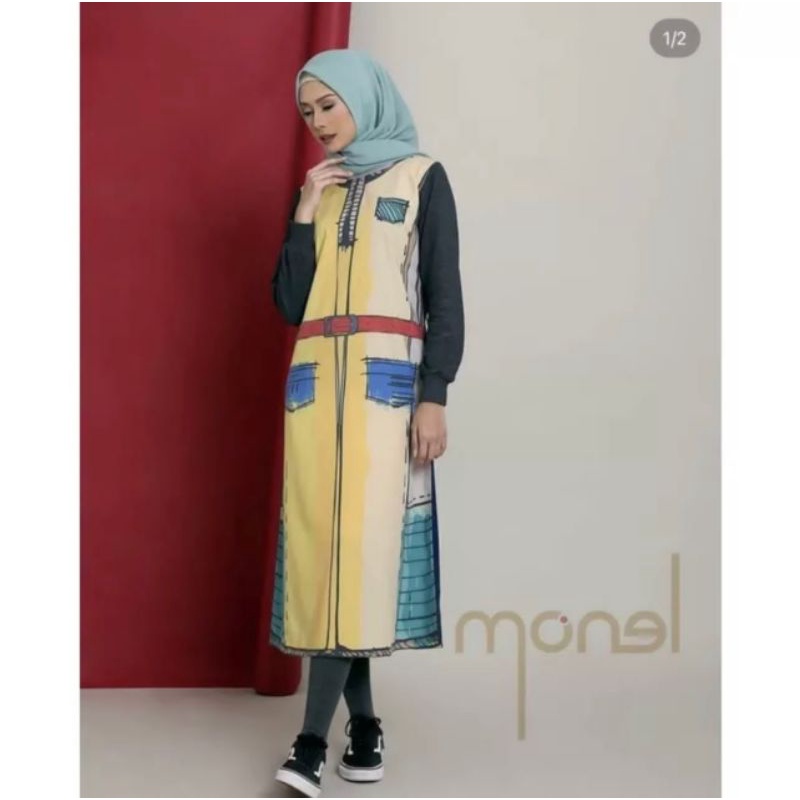 monel new baru tunik