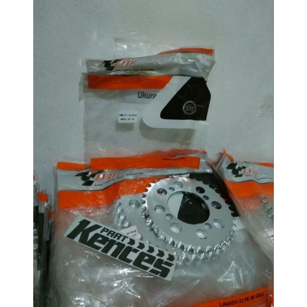 LVD GEAR BELAKANG RX KING 428-37T MODEL SSS