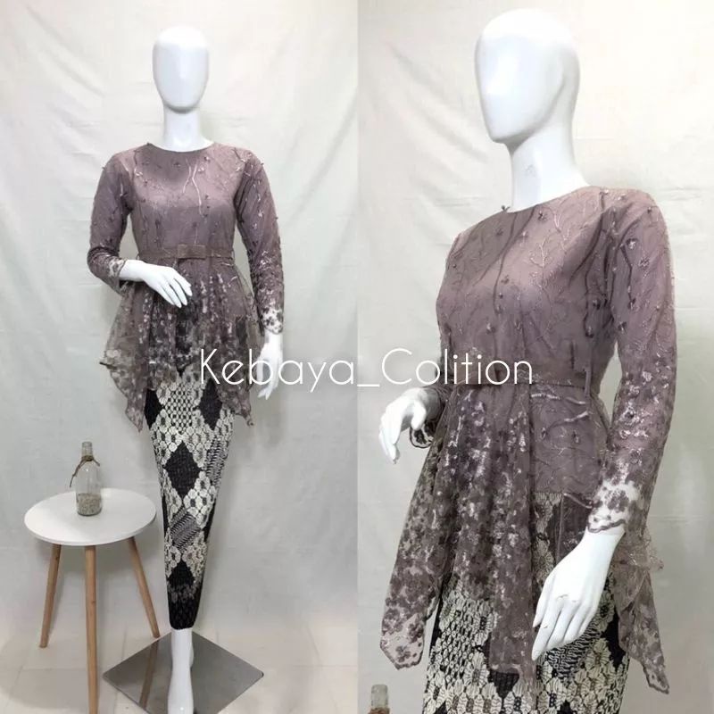 Kebaya Tunik / Tunik Brokat /Kebaya Modren /Kebaya Tile /Kebaya Favorite / Batik