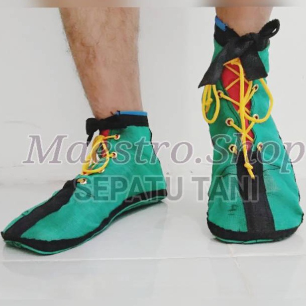 FLASH SALE I90 SEPATU BOOT SAWAH Anti Keong dan Benda Tajam 5 Ply /5 Lapis Sol Bawah + Sol Kain dala