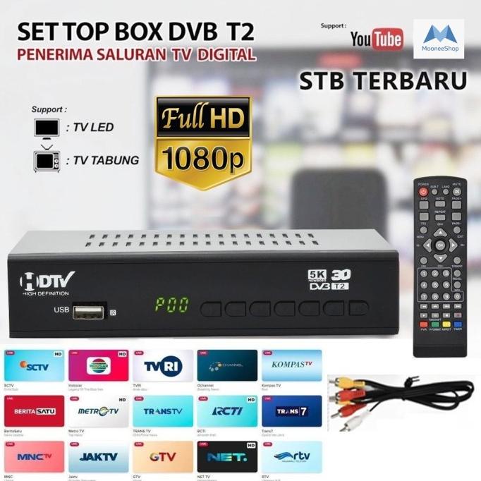 Set Top Box Tv Digital Receiver TV Digital STB DVB-T2