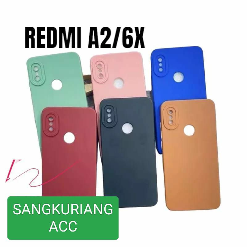 SOFTCASE SLICON MACARON REDMI A2/6X