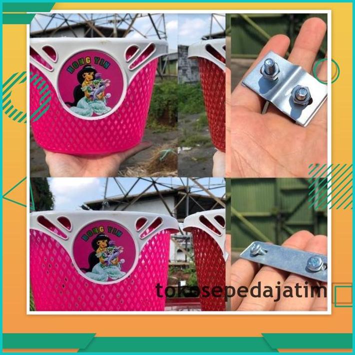 HOT DEAL KERANJANG SEPEDA MINI HONG YIN SEPEDA 12 16 18 LIS 