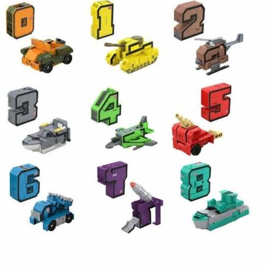 EMCO Pocket Morphers Number Set - 10 Pcs