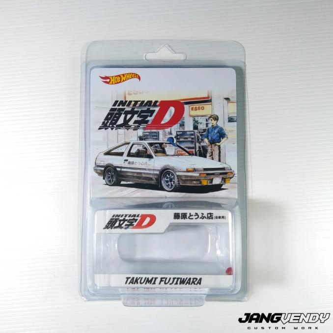 Hotwheels Toyota AE86 Initial D ( Card Custom only )