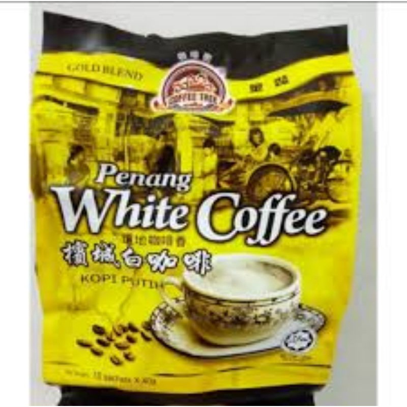 

COFFEE TREE KOPI PENANG WHITE COFFEE 3IN1 ISI 15SACHETS