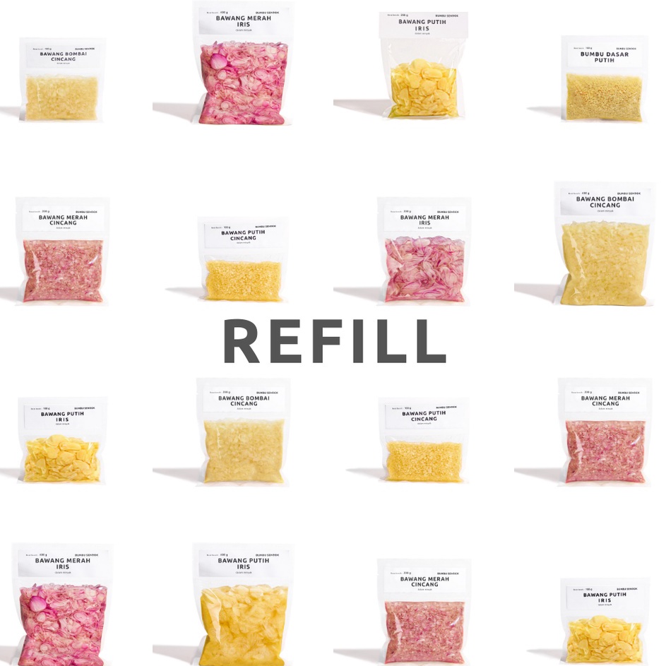 

Model Baru [Refill] Bawang Merah / Bawang Putih / Bawang Bombai dalam Minyak Diskon