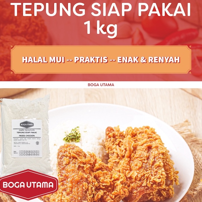 

Paling Popular Tepung Siap Pakai Fried Chicken Ayam Krispi KFC 1 kg Best Terlaris