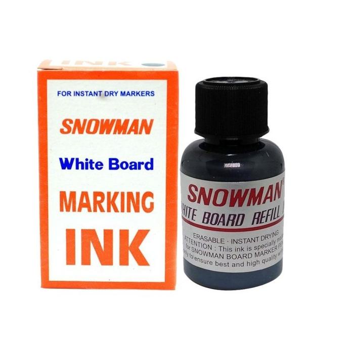 

[ PER LUSIN ] REFILL TINTA SPIDOL SNOWMAN WHITEBOARD / PERMANENT REFIL
